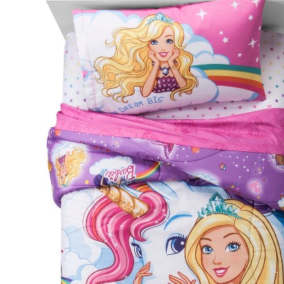 barbie comforter set full