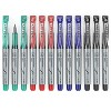 Arteza Disposable Fountain Pens, Assorted colors (4 Black + 4 Blue + 2 Red + 2 Green) - 12 Pack - image 3 of 4