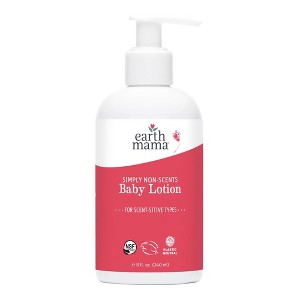 Earth Mama Organics Simply Non-Scents Baby Lotion - 8 fl oz - 1 of 4