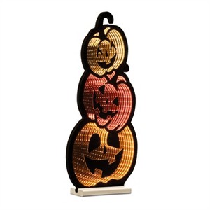 Triple Jack-o-Lantern Ekkolight 23"H - 1 of 1