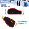 Unique Bargains Polar Fleece Stretchy Running Jogging Sweatband Ear Warmer Headbands 2 Pcs - 2 of 3