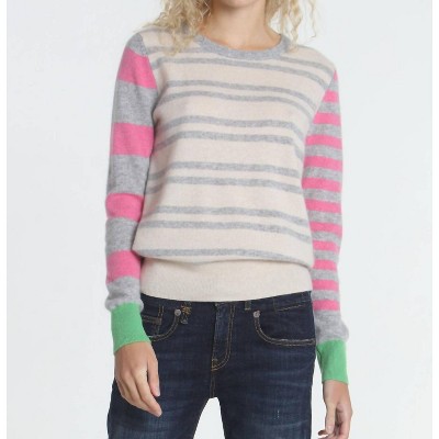 Women's Jessie Stripe Crew Sweater - LABEL+thread