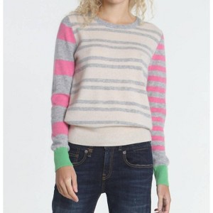 Women's Jessie Stripe Crew Sweater - LABEL+thread - 1 of 4