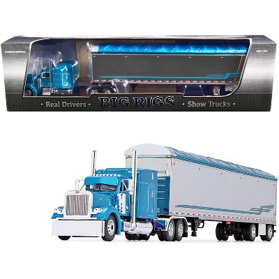 Peterbilt 379 w/ 53' Walking Floor Trailer "Pyskaty Bros. Trucking #34" "Ice Road Truckers" (2007) TV Series "Big Rigs" 1/64 Diecast by DCP/First Gear