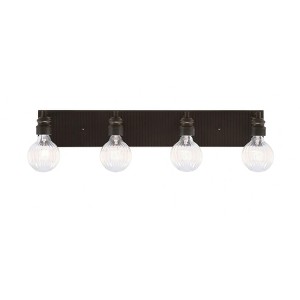 Toltec Lighting Edge 4 - Light Vanity in  Espresso - 1 of 1