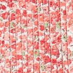 sweet coral blooming ditsy