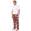 Seven Times Six Naruto Shippuden Men's Allover Character Adult Lounge Pajama Pants Orange - image 2 of 4