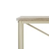 Callie Rolling Desk - Rustic Brown/Cream - Safavieh - 2 of 4