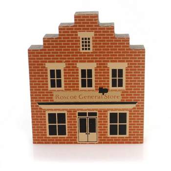 Cats Meow Village 4.5 Inch Roscoe General Store Village Retired Pine Village Buildings