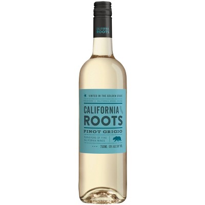 Pinot Grigio White Wine - 750ml Bottle - California Roots&#8482;