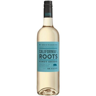 Pinot Grigio White Wine - 750ml Bottle - California Roots™