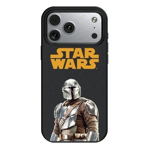 Star Wars Mandalorian Color Block MagSafe Compatible Cell Phone Case for Apple iPhone 17 Series - 1 of 4