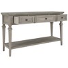 CAVINAS Modern Console Table with 3 Drawers and Open Shelf,50 inch Rectangle Entryway Table for Living Room,Hallway - 4 of 4