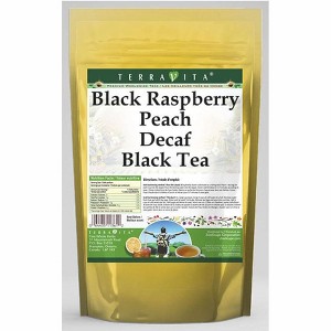 TerraVita Black Raspberry Peach Decaf Black Tea (50 tea bags, ZIN: 538473, 3-Pack) - 1 of 4
