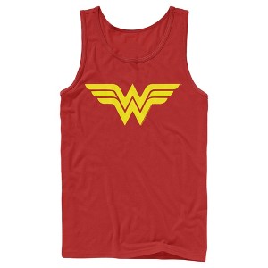 Men's Justice League Classic Logo Tank Top - 1 of 3