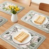 REGALWOVEN Placemats Set of 6 Leather Placemats for Kitchen Dining Table Decor  Placemats - 2 of 4