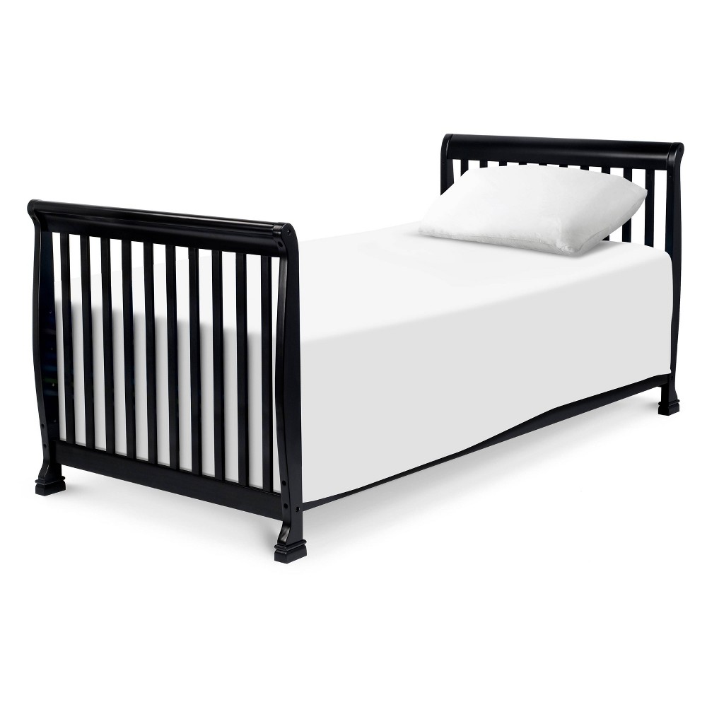 DaVinci Kalani 4-in-1 Convertible Mini Crib - Black