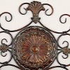 Rustic Metal Ornamental Wall Decor Dark Brown - Olivia & May: Iron Scrollwork, Indoor Vertical Display - image 4 of 4