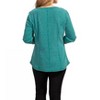 Women's Waffle Knit Shaped Crew - ESCAPE BY HABITAT - 2 of 2