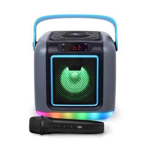 Singing Machine Cube Bluetooth Karaoke System With Wireless Microphone :  Target