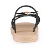 Allegra K Women's Espadrille Sunflower Decor Slip-on Strappy Beach Sandals - 3 of 4