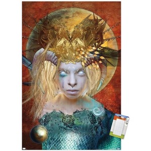 Trends International Jena DellaGrottaglia: Cosmic Zodiac - Capricorn Unframed Wall Poster Prints - 1 of 4