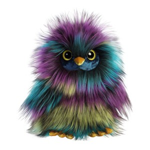 Aurora Medium Eden Owl Luxe Boutique Exquisite Stuffed Animal Multicolor 10" - 1 of 4