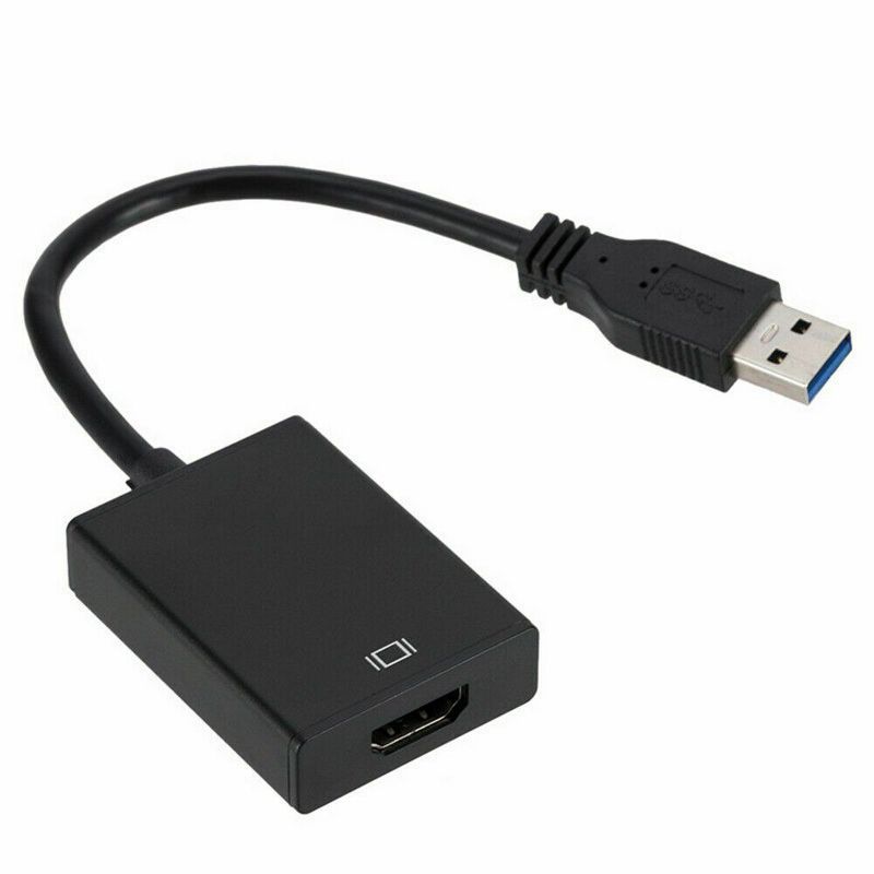 Sanoxy HD 1080P USB 3.0 to HDMI Video Cable Adapter For PC Laptop HDTV LCD TV Converter, 1 of 5