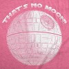 Maternity Thats No Moon Cute T Shirt Funny Pregnancy Announcement Baby Bump Tee - Crazy Dog Maternity T Shirt - 3 of 4