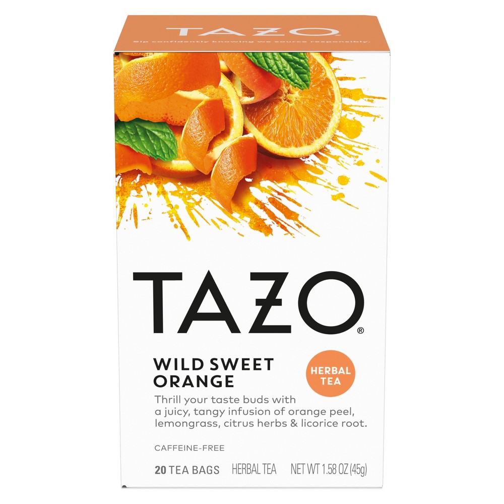 UPC 794522200344 product image for Tazo Wild Sweet Orange Caffeine-Free Herbal Tea - 20ct | upcitemdb.com