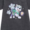 Girls' - Paw Patrol - Everest Sketch Graphic Short Sleeve Fleece Dress - 2 of 4