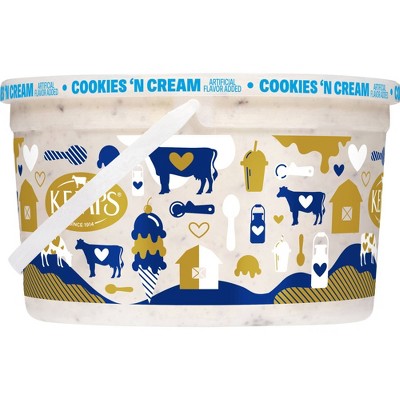 Kemps Cookies & Cream Ice Cream - 128oz