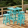 WestinTrends Malibu All Weather Hdpe Outdoor Patio Counter Height Dining Set (5-Piece) - 2 of 4