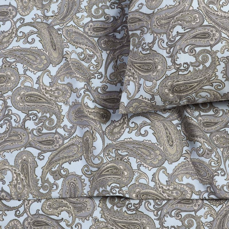 Tribeca Living Portuguese Cotton Flannel Extra Deep Pocket Sheet Set, 1 of 4