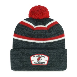 NBA Portland Trail Blazers Couliour Knit Beanie with Pom - 1 of 2