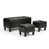 3pc 44" Lancaster Storage Ottoman - Wyndenhall - 2 of 4