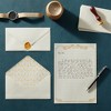 Paper Junkie 90 Pieces Stationery Set (60 Vintage-Style Paper Sheets + 30 Envelopes),Gold Border Letter Writing Paper - 2 of 4