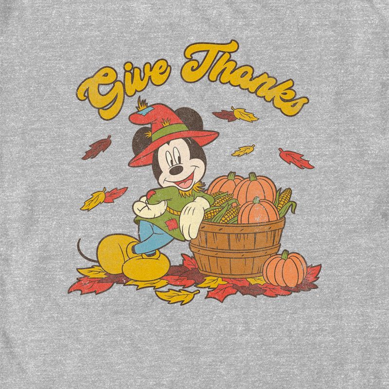 Men's Mickey & Friends Give Thanks T-Shirt, 2 of 6