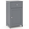 Munora Single Door Bathroom Cabinet with Adjustable Shelf and Drawer, 17" x 13.5" x 30.5" - 3 of 4
