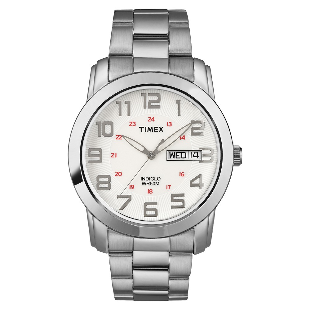 UPC 753048369485 product image for Men's Timex Watch - Silver T2N437JT | upcitemdb.com