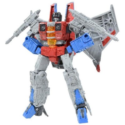 WFC-04 Starscream Premium Finish Voyager Class | Transformers Generations War for Cybertron Siege Chapter Action figures
