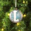 Christmas Monogram Plastic Tinsel Ball L - Wondershop™ - 2 of 3