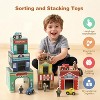 3-in-1 Sorting and Stacking Toy Set with Community Helpers and Nesting Boxes for Toddlers - 2 of 4