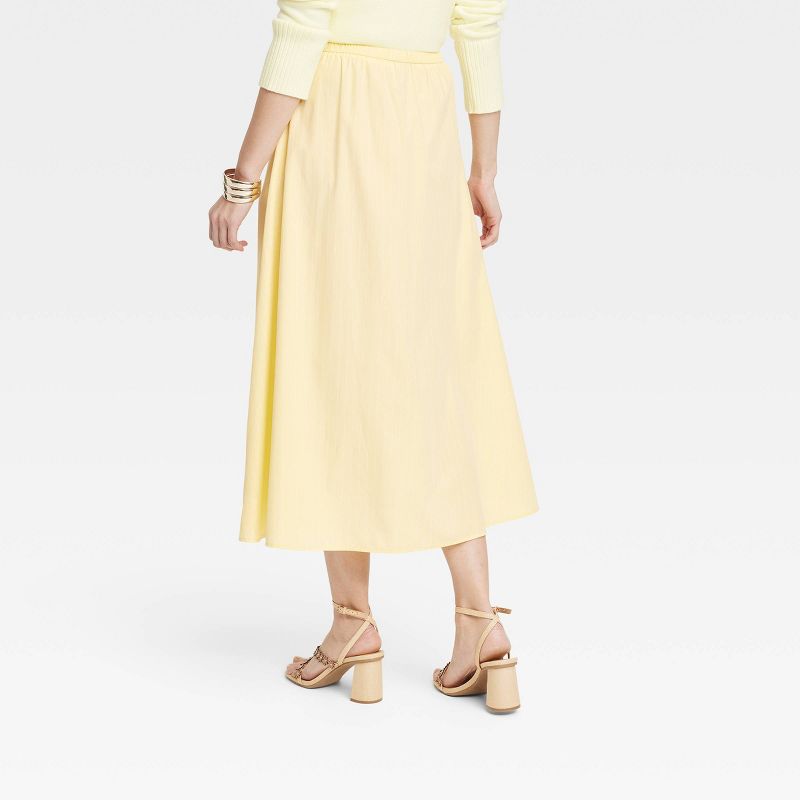 Women's Midi A-Line Skirt - A New Day™, 3 of 11