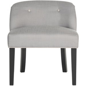 Bell Vanity Chair - MCR4203B - Artic Grey/Taupe - Safavieh - 1 of 4