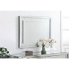 Elegant Lighting Sparkle collection crystal mirror 32 x 40 inch - 3 of 4