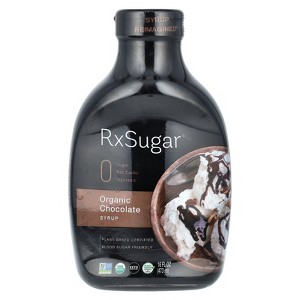 RxSugar Organic Chocolate Syrup, 16 fl oz (473 ml) - 1 of 4