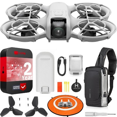 DJI Neo Drone Mini 4K UHD Video Quadcopter + Extended Warranty Accessory Kit Bundle