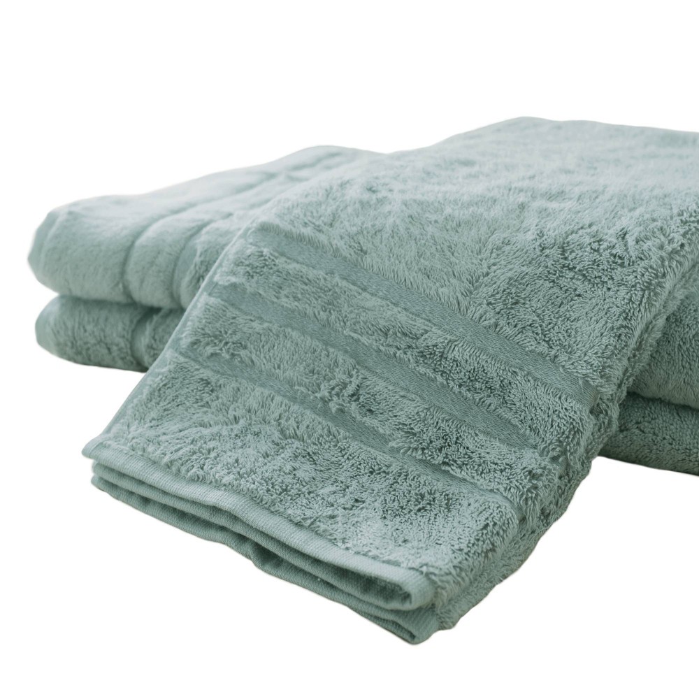 3-Piece 30" x 16" Viscose from Bamboo Hand Towel Set Bedding