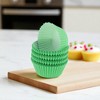 Unique Bargains Solid Color Disposable Baking Cups Greaseproof Paper 1.97"x1.18" 100 Pcs - 2 of 4